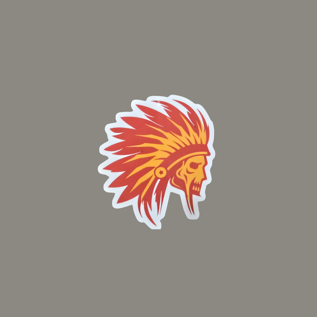 Lumbee Skull sticker