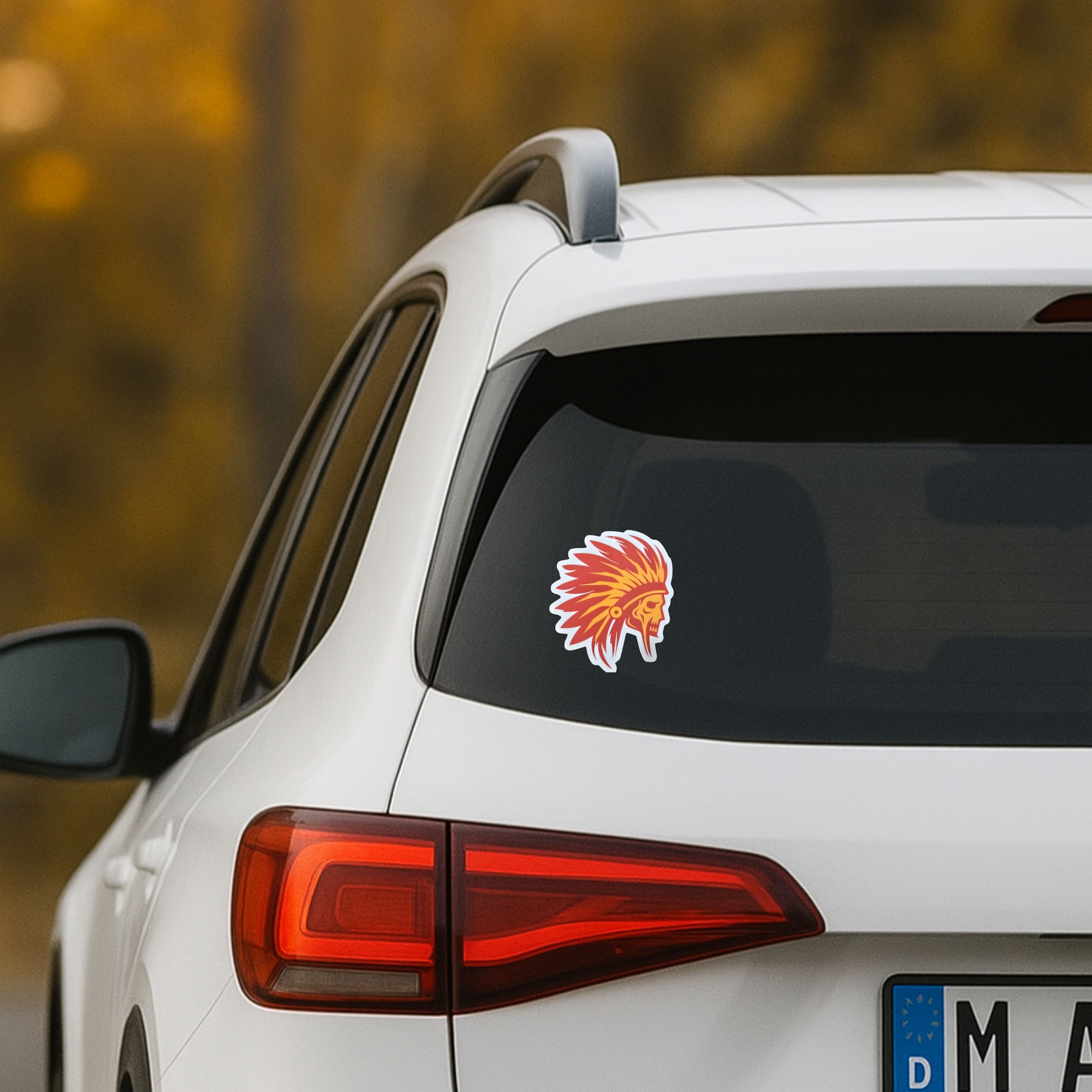 Lumbee Skull sticker
