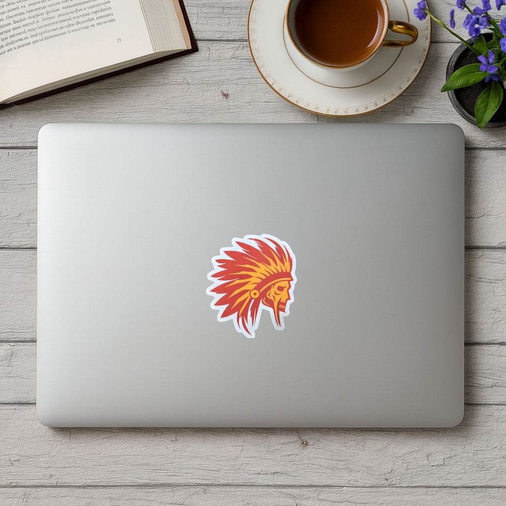 Lumbee Skull sticker