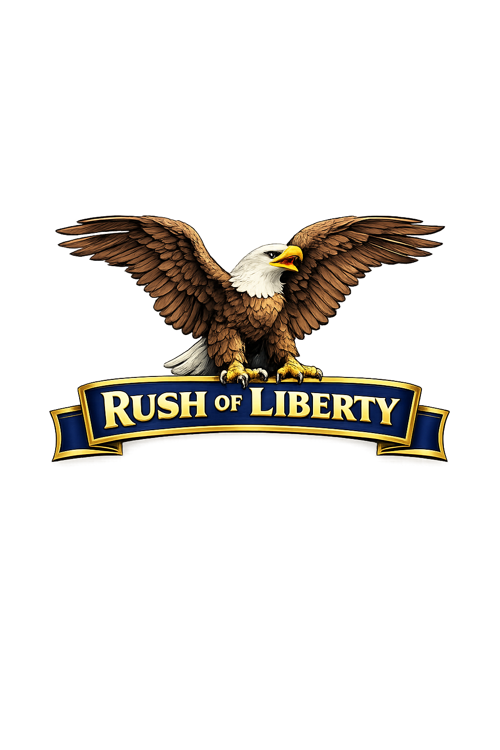 Rush of Liberty logo sticker